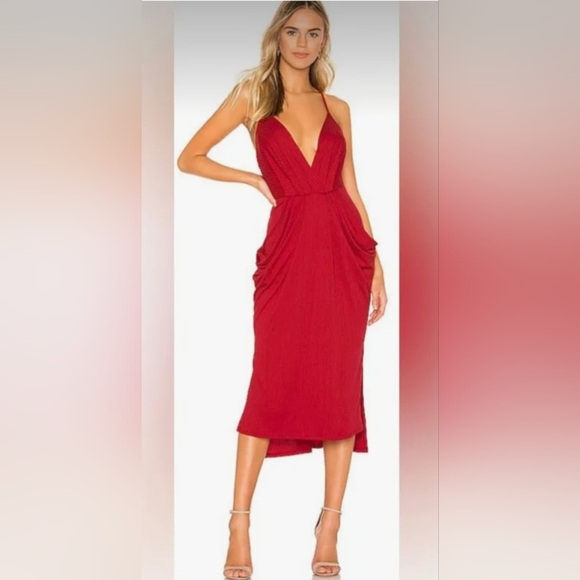 BCBG Midi dress with pockets NWT - Picture 6 of 6